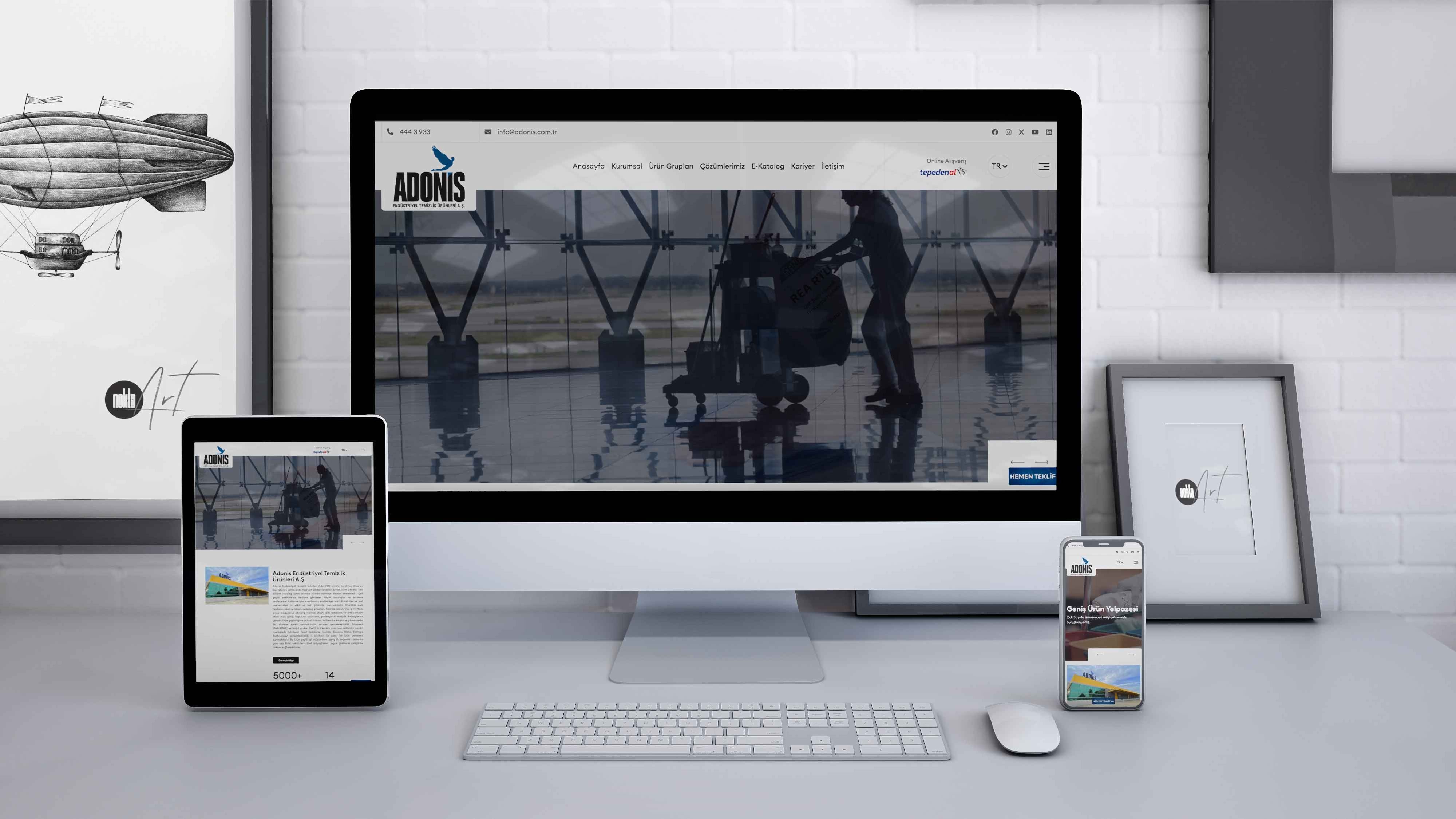 Adonis - Web Tasarım ve Yazılım Hizmeti