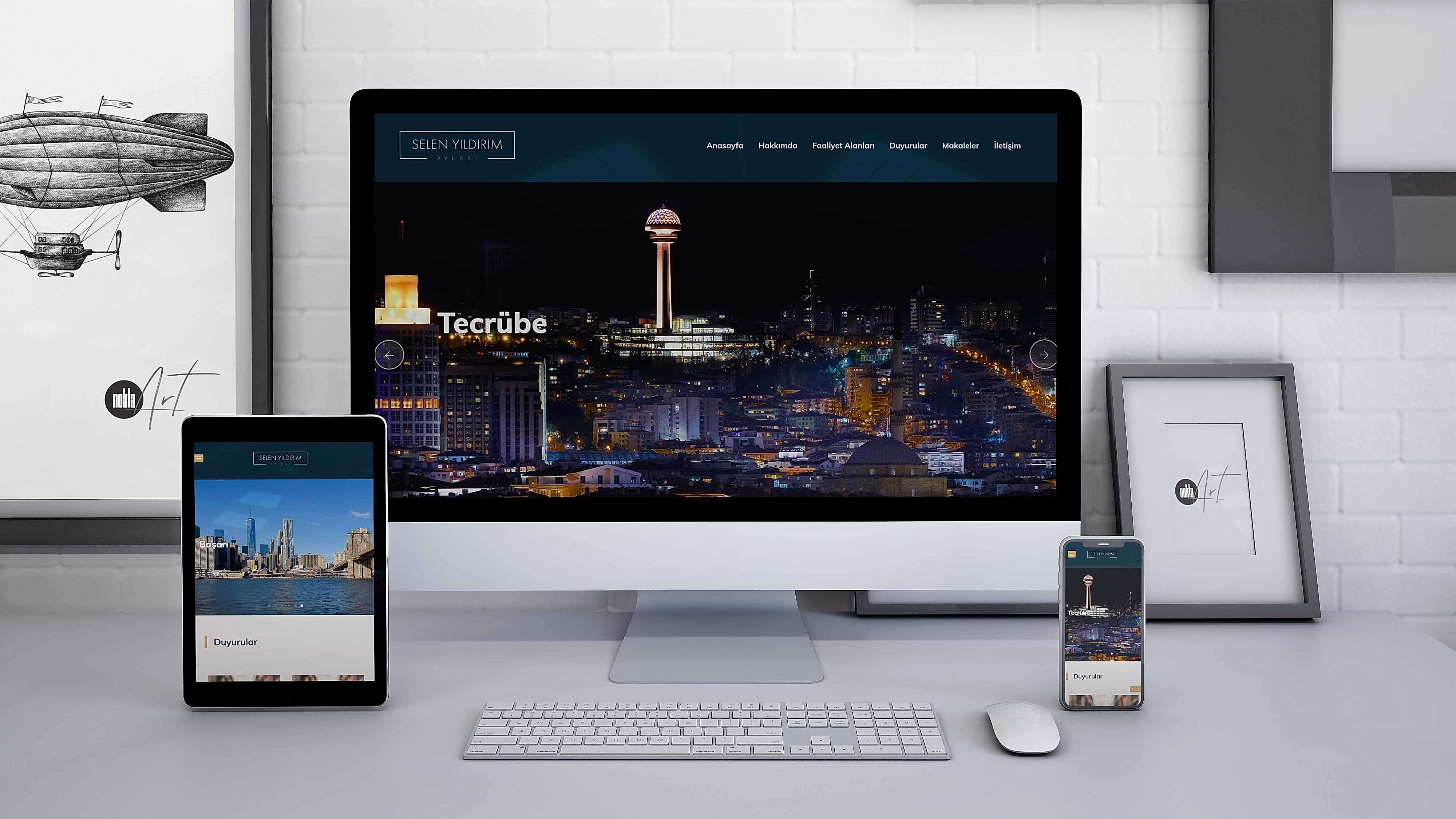 Av. Selen Yıldırım - Web tasarım