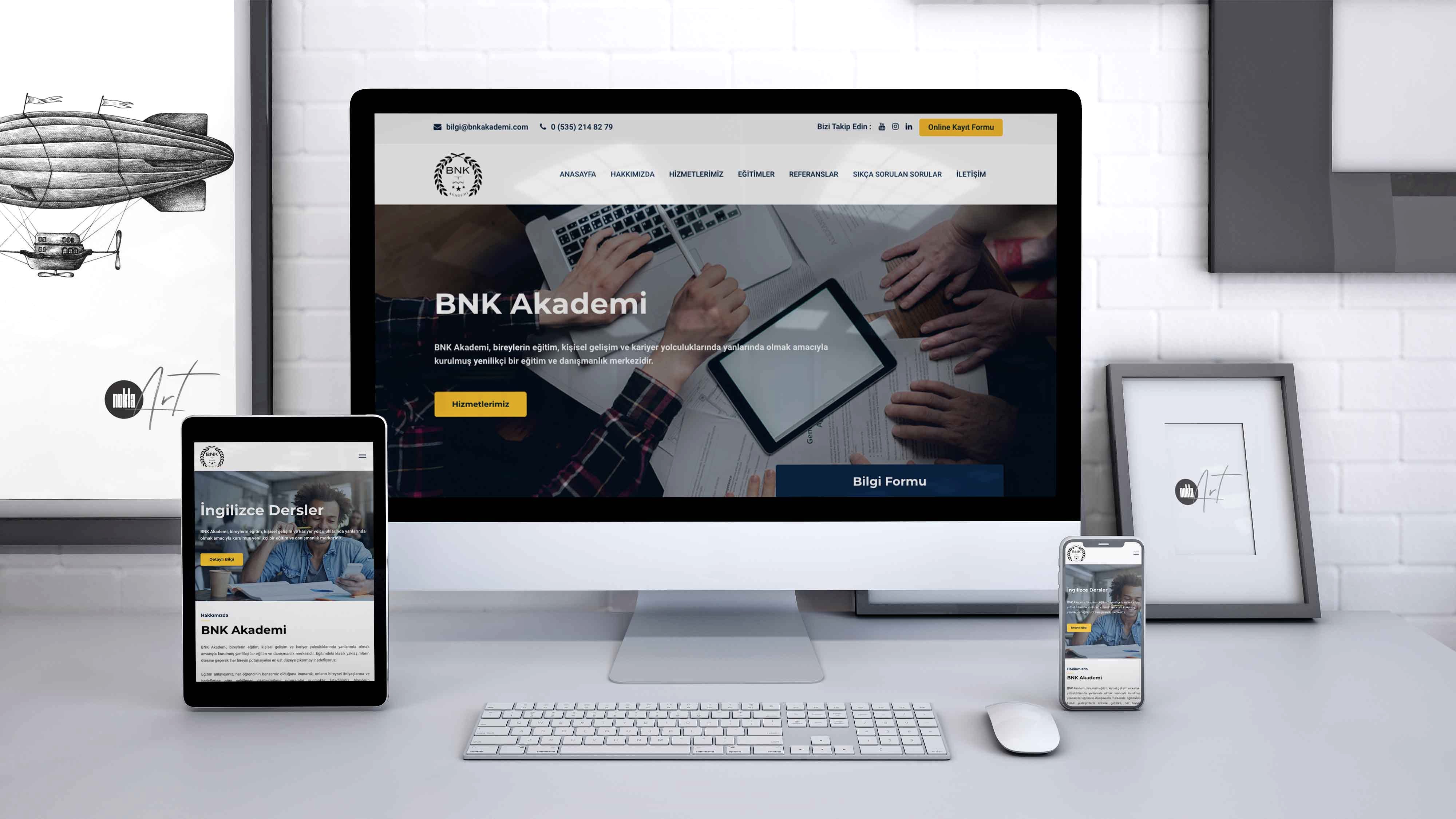 BNK Akademi - Web Tasarım HTML