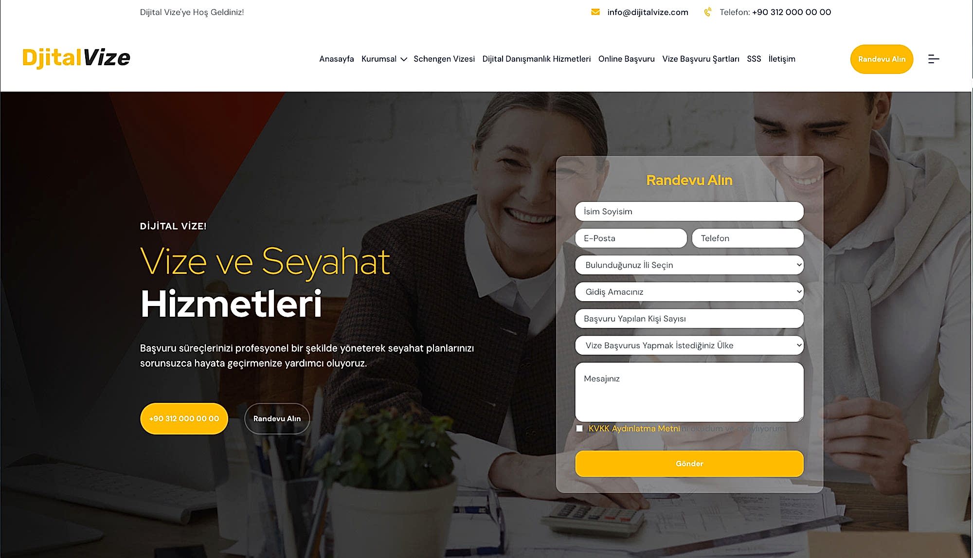 Dijital Vize - HTML Web Tasarım