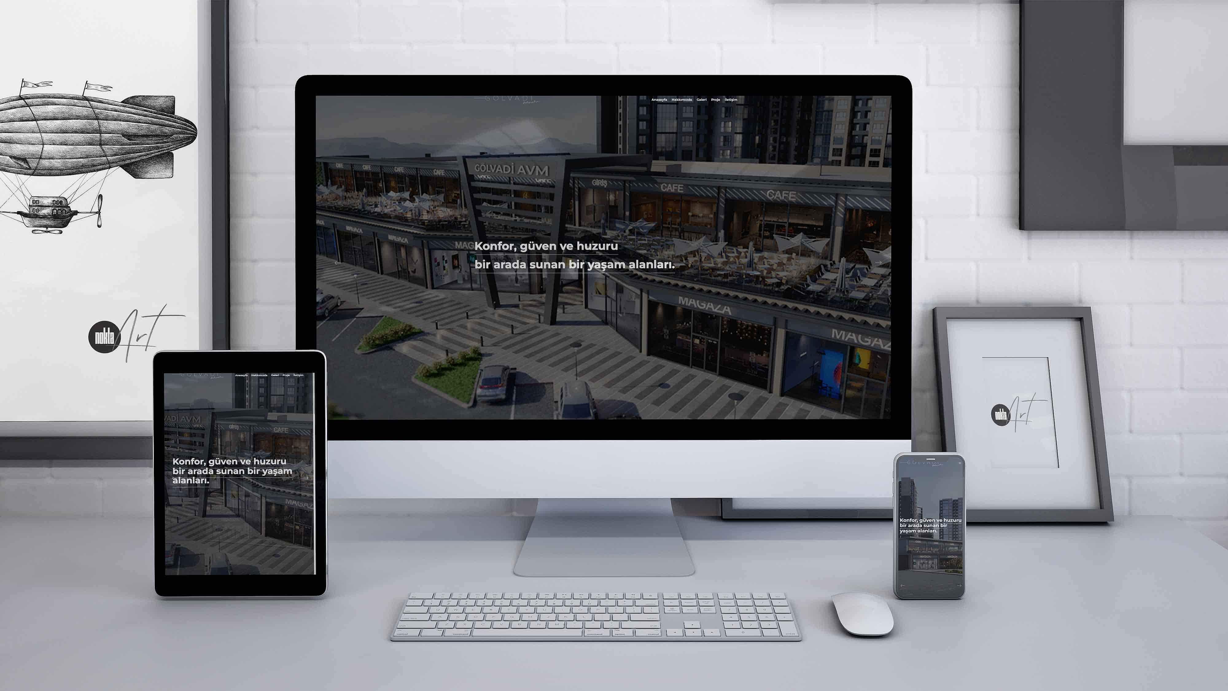 Gölvadi Bahçeşehir Web Sitesi Yazılım ve Tasarım Hizmeti