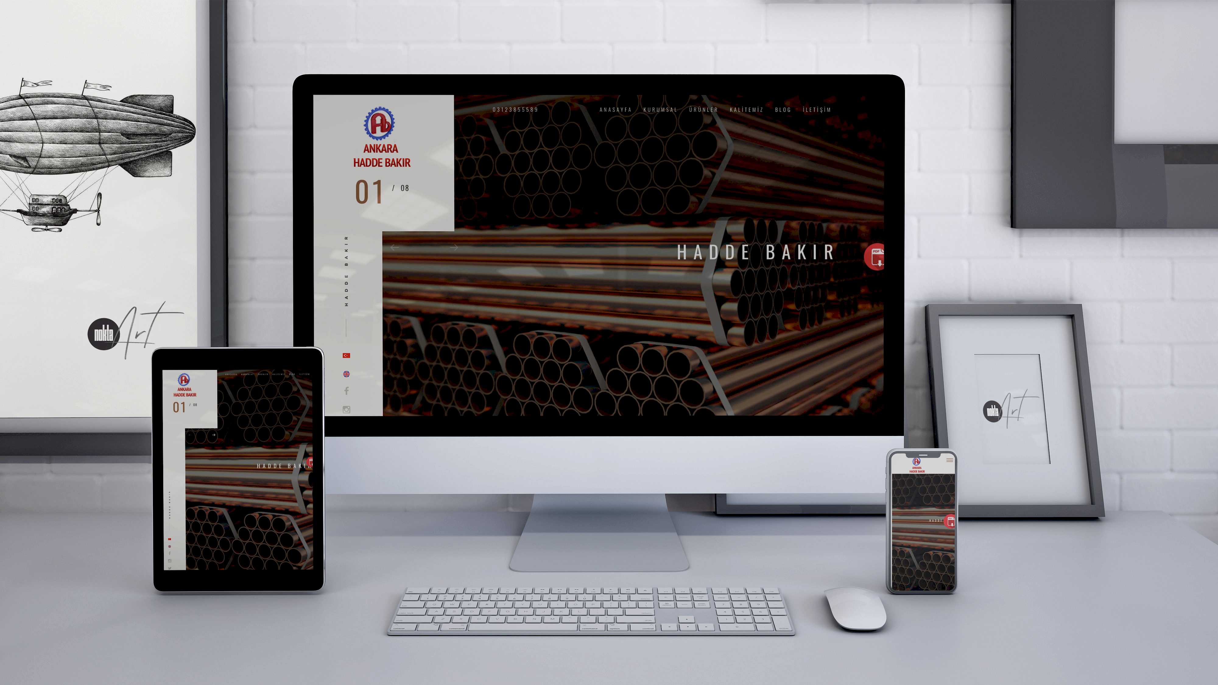 Hadde Bakır - Web Tasarım