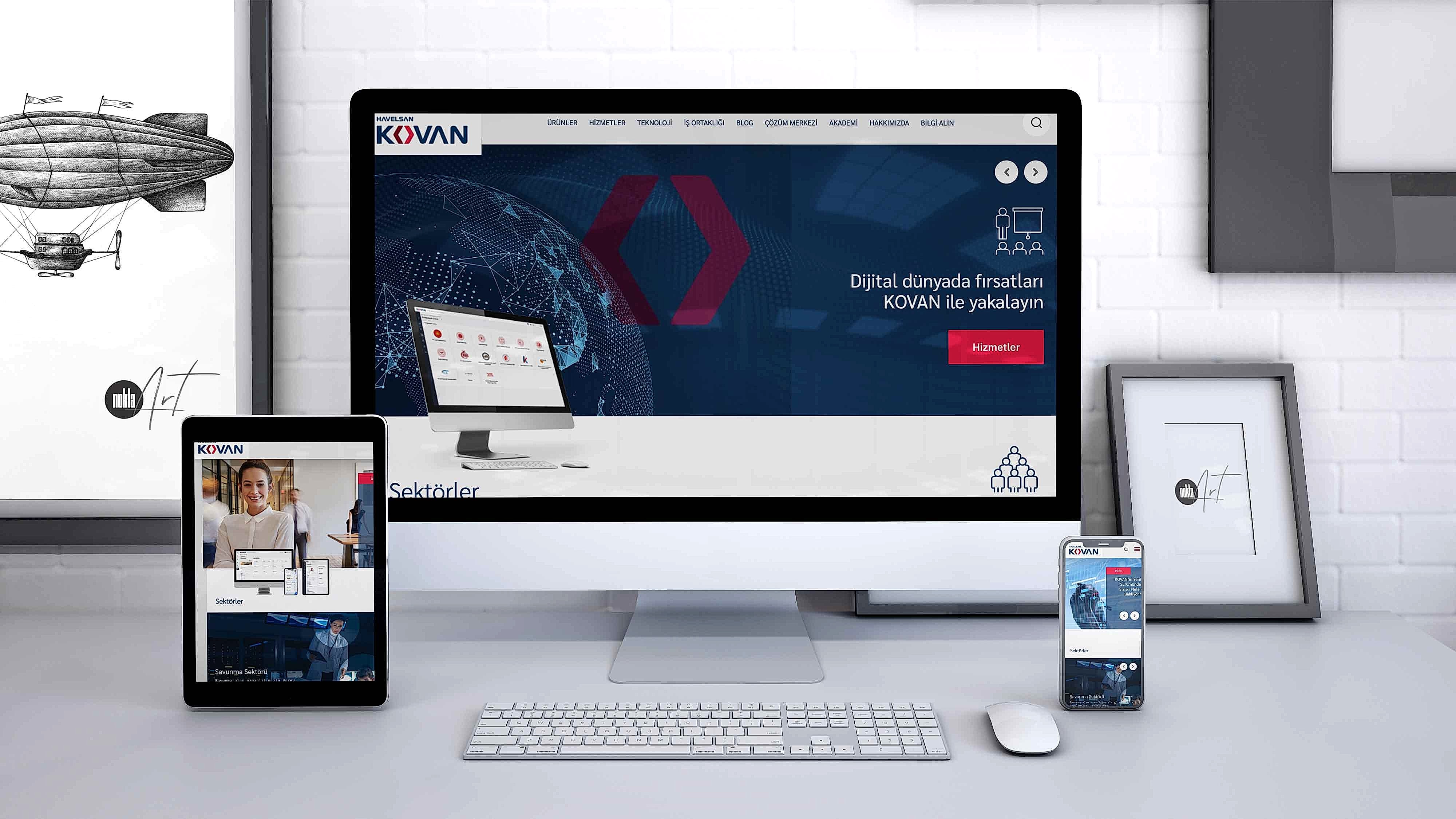 Havelsan Kovan - Web Sitesi Yazılım