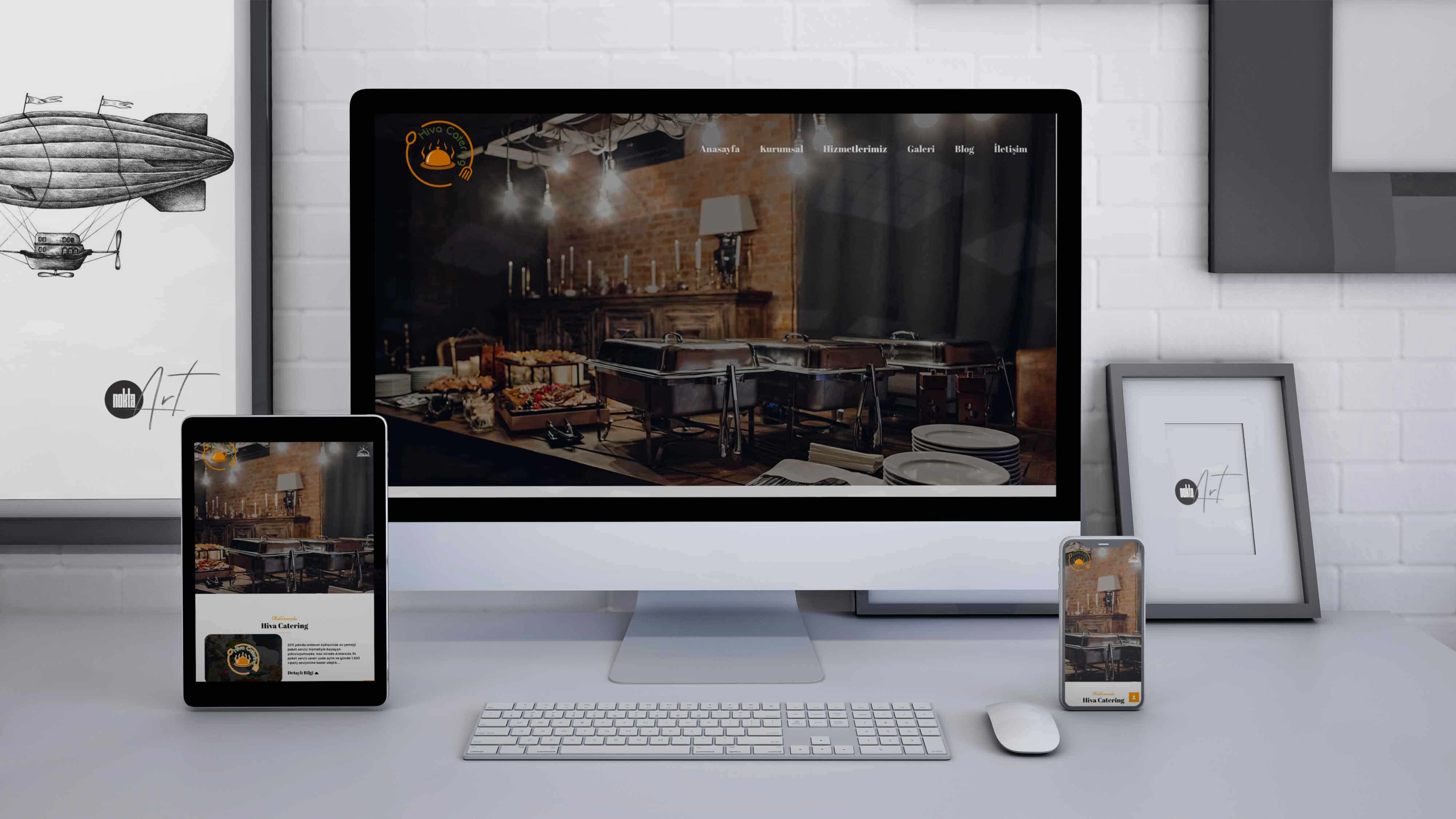 Hiva Catering - Kurumsal Web Sitesi