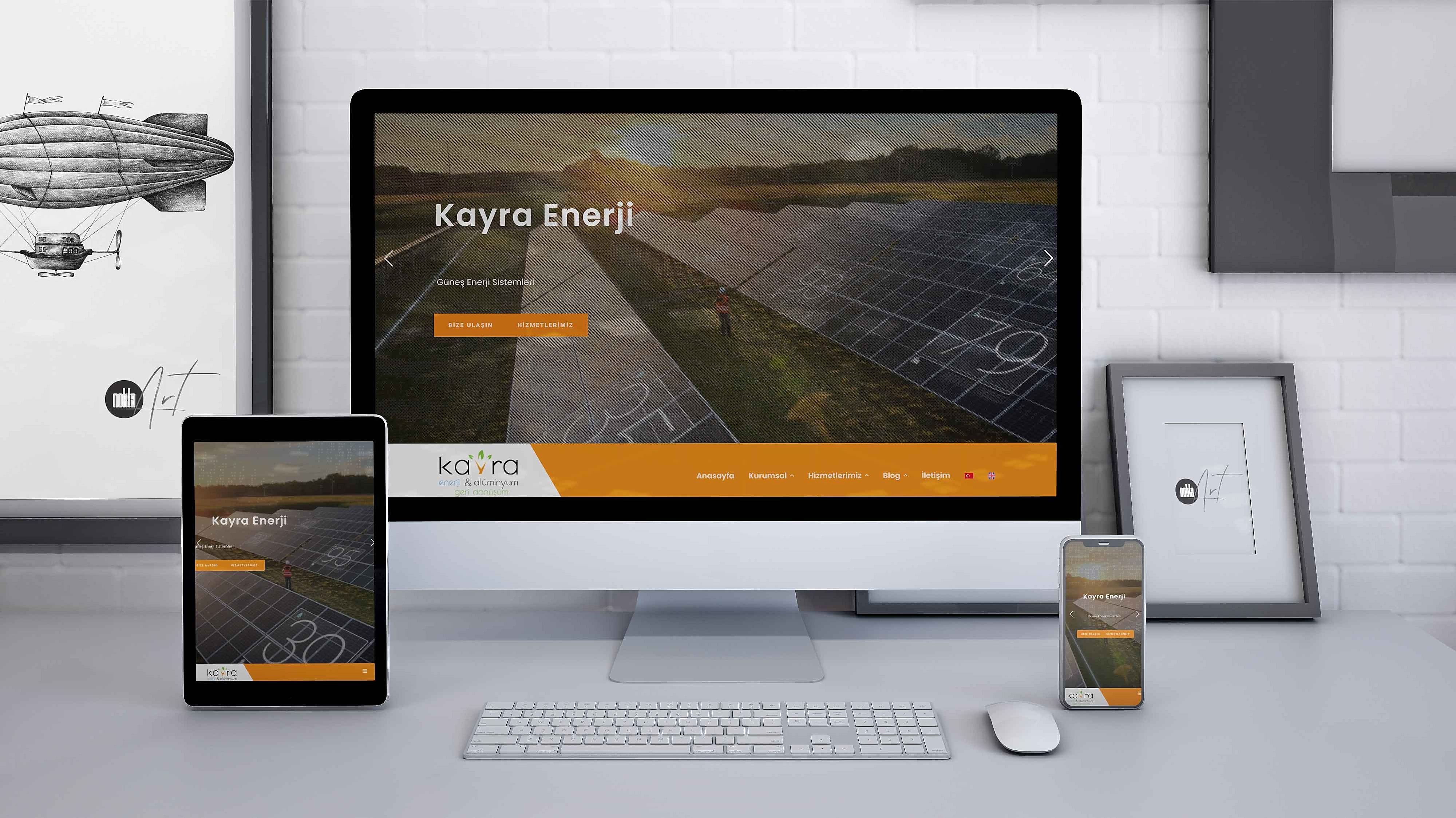 Kayra Enerji - Yeni Web Tasarım