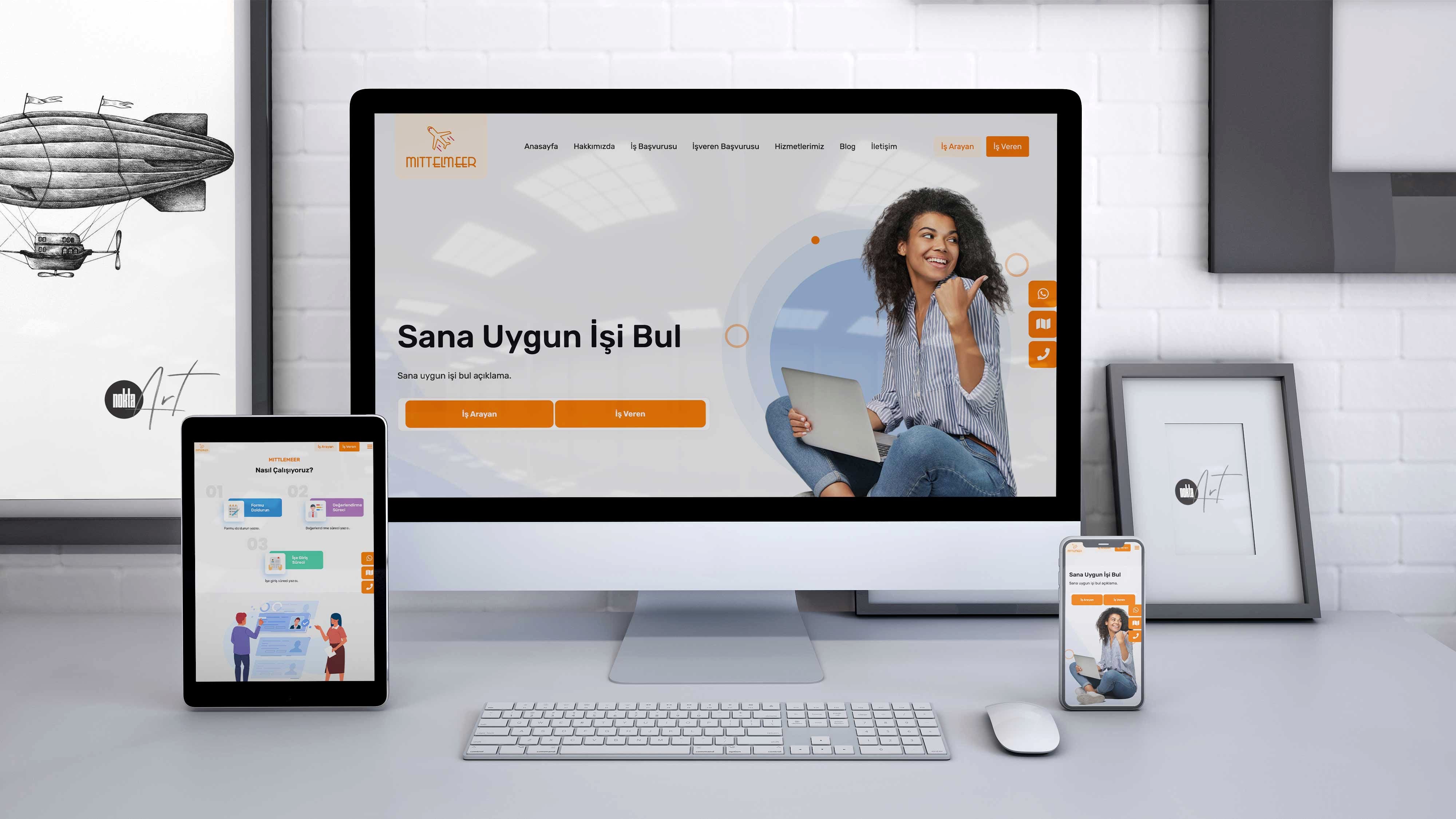 Mittlemeer Vize Danışmanlık - Web Tasarım