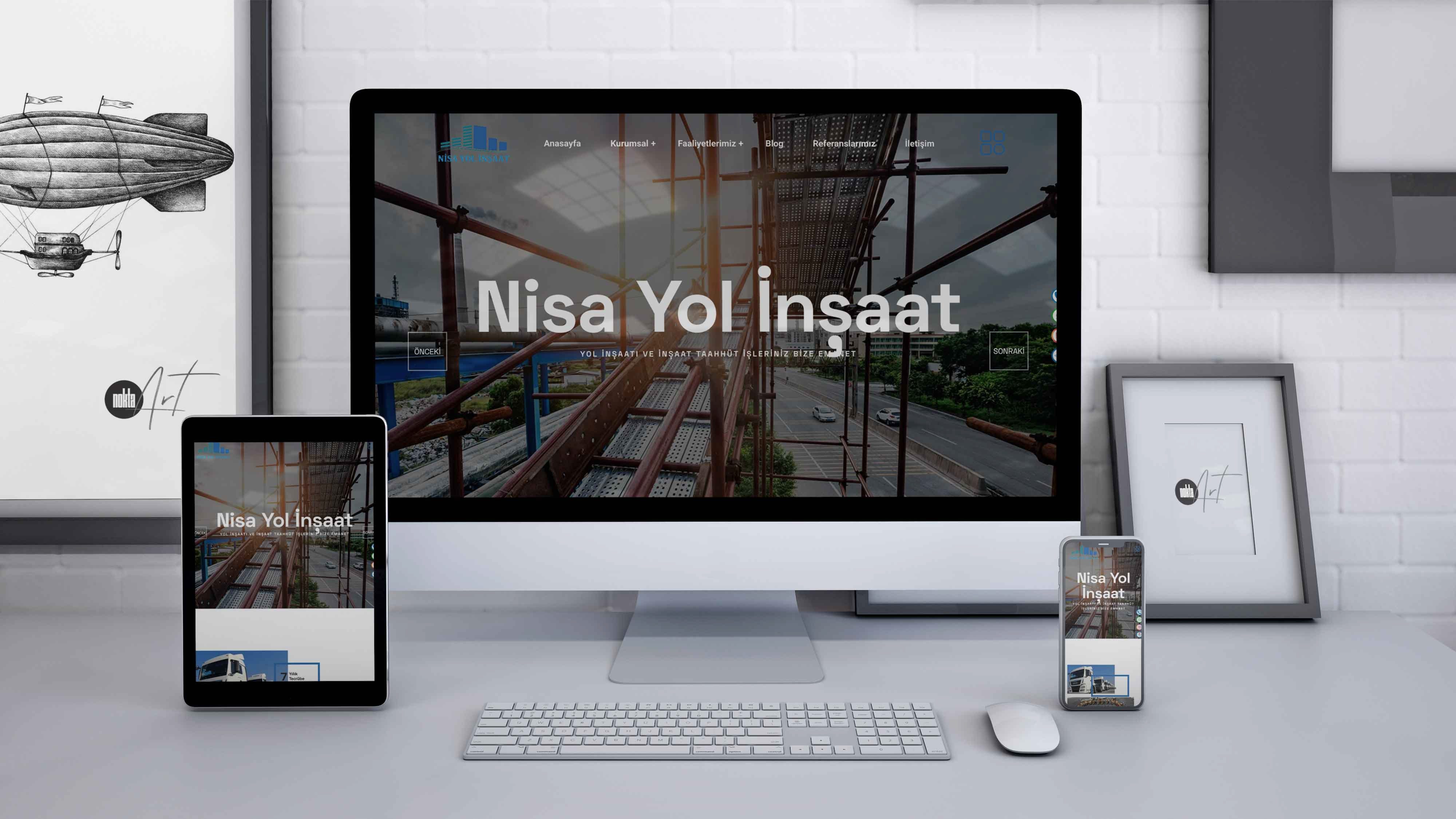 Nisa Yol İnşaat - Web Tasarım