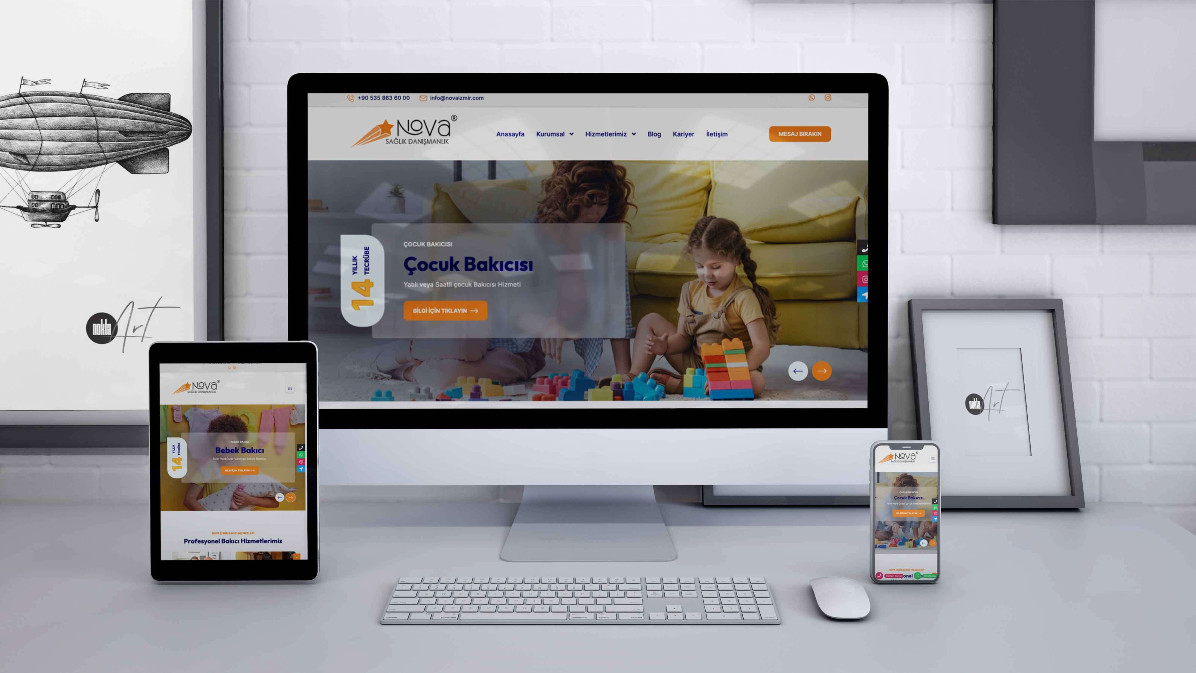 Nova İK İzmir Web Tasarım