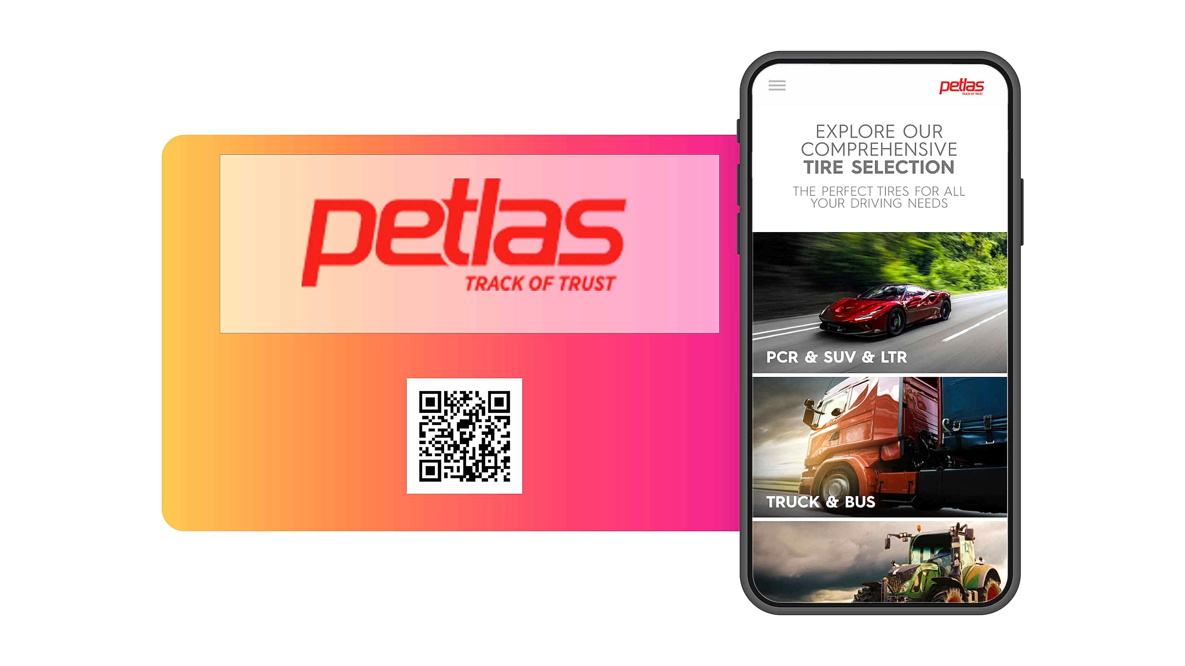 Petlas QR Kodlu Web Kataloğu
