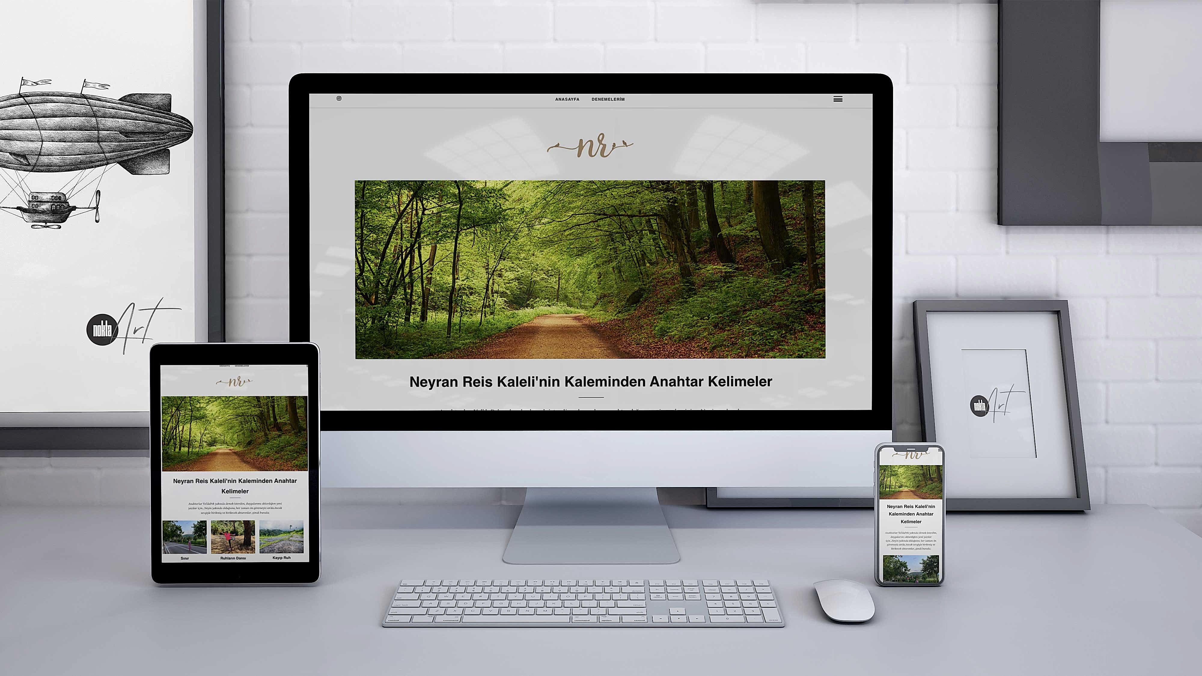 Şair Neyran Reis - Web Tasarım