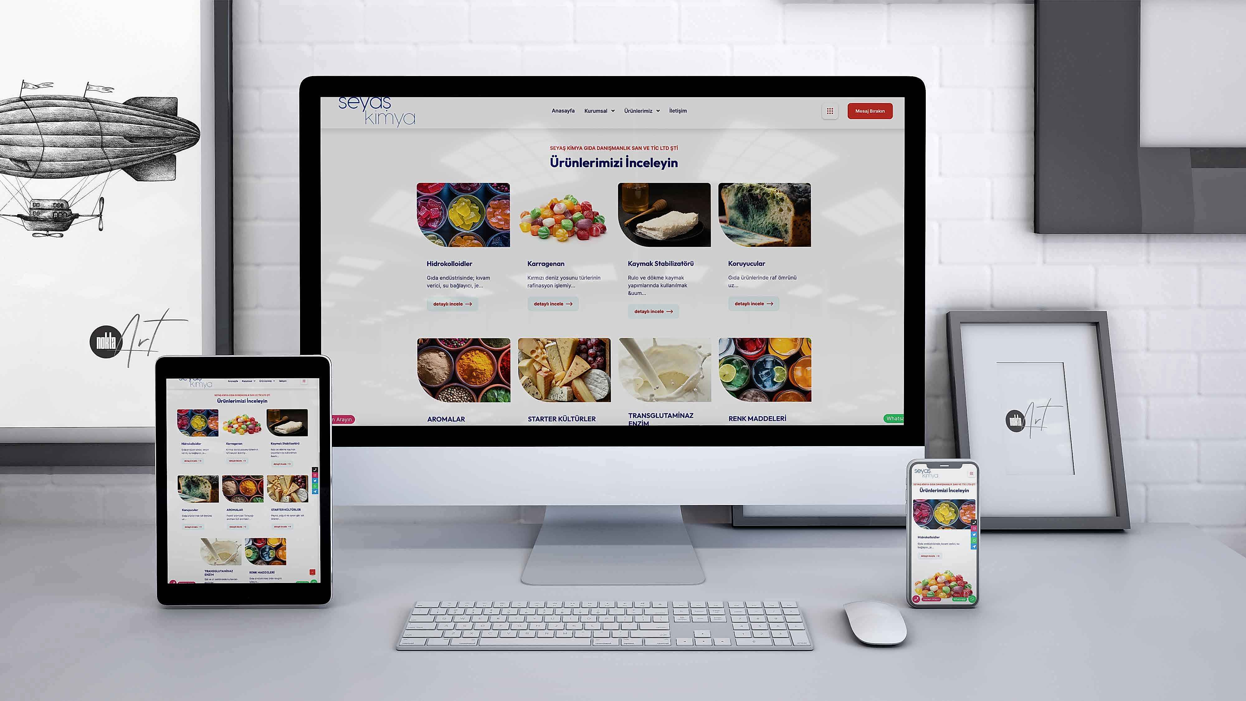 Seyaş Kimya - İzmir Web Tasarım